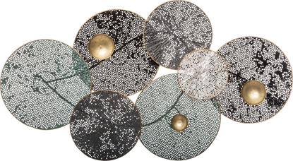 Attēls no Atmosphera Metalowa ozdoba cienna lilie 90x50 cm