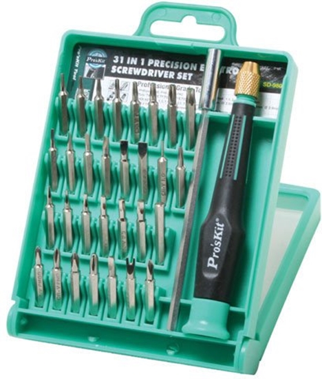 Изображение Atsuktuvo su keiciamais antgaliais rinkinys SD-9802, Pro'sKit