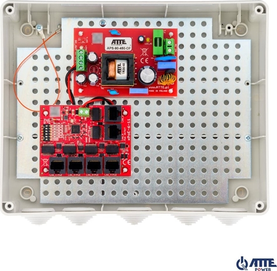 Picture of Atte Zestaw do 5 kamer IP switch PoE 5P+1UP IP-5-11-L3