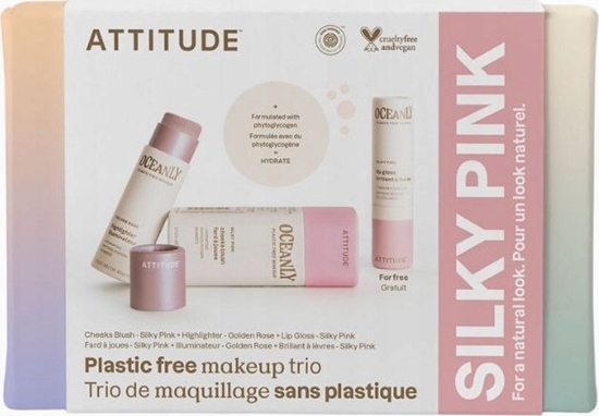 Picture of Attitude Attitude Oceanly, Zestaw Silky Pink, 3 produkty