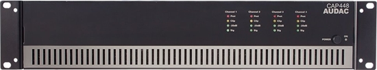 Picture of Audac AUDAC CAP448 Quad-channel power amplifier 4 x 480W 100V