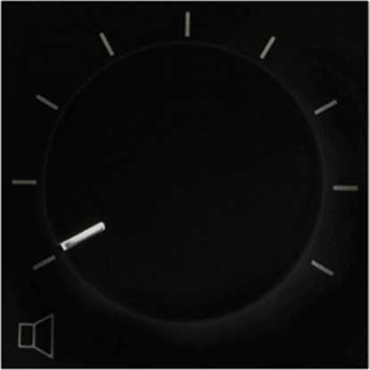 Picture of Audac AUDAC VC3036/B 100V volume controller 36W 45 x 45 mm Black version