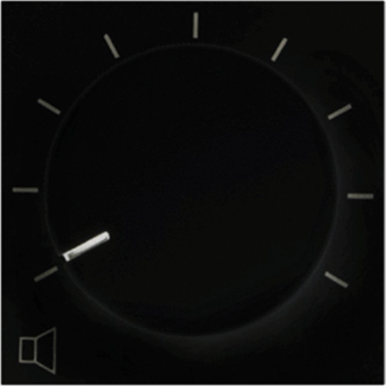 Picture of Audac AUDAC VC3036/B 100V volume controller 36W 45 x 45 mm Black version