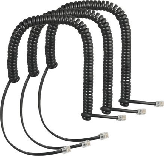 Изображение Auerswald AUERSWALD Spiralkabel-3er-Set COMfortel-Handset