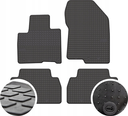 Attēls no Auto Comfort Dywaniki gumowe do Hyundai Santa Fe IV