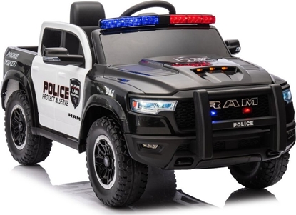 Attēls no Auto Na Akumulator ZB618P Dodge Ram Policyjny Czarny