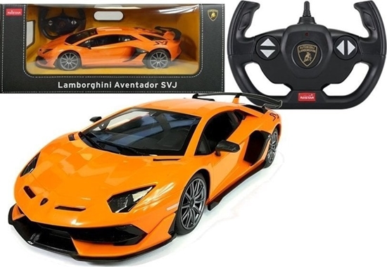 Picture of Auto R/C Lamborghini Aventador Rastar 1:14 Pomaraczowy Rastar