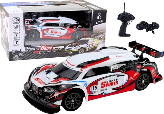 Изображение Auto Sportowe RC 1:16 Drift  Wymienne Koa Biao-Czerwone