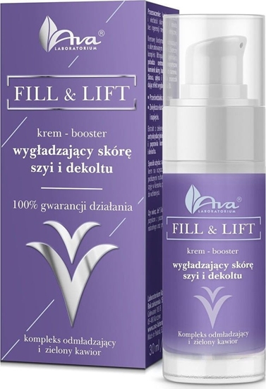 Picture of Ava Ava Laboratorium Fill & Lift krem-booster wygadzajcy skór szyi i dekoltu 30ml