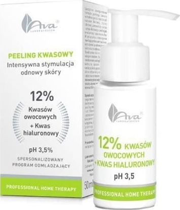Picture of Ava Ava Laboratorium Professional Home Therapy Kwasy Owocowe 12% + Kwas Hialuronowy 50Ml