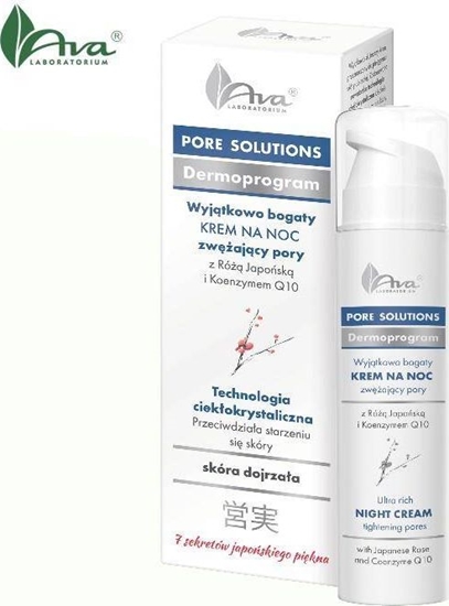 Picture of Ava Krem na noc zwajcy pory do cery dojrzaej 50ml