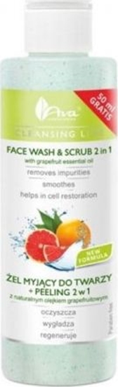 Picture of Ava el myjcy do twarzy + peeling 2w1 z naturalnym olejkiem grapefruitowym 200ml