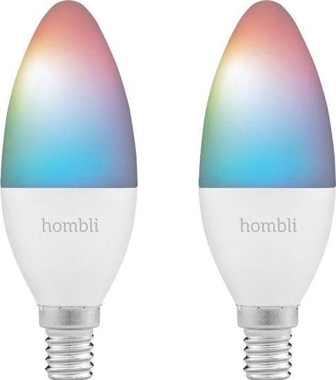 Picture of Avanca International BV Hombli smarte Glühbirne, 4,5W, E14, RGB, CCT, 1+1 Promo Pack