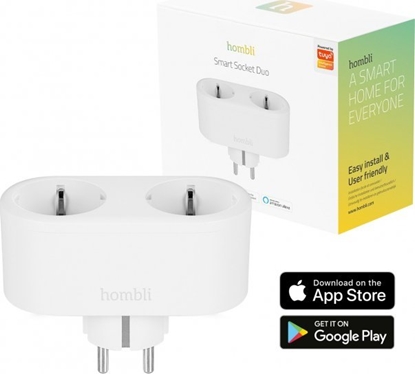 Picture of Avanca International BV Hombli smarte zweifach Steckdose, weiß