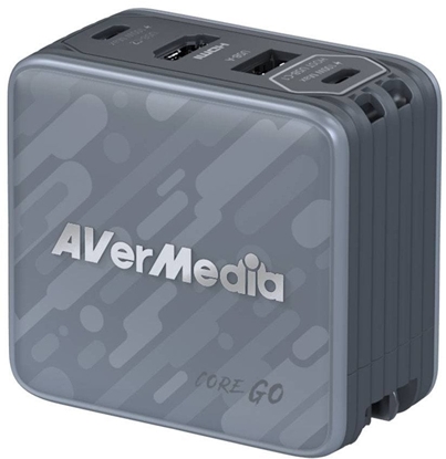 Picture of AVerMedia Ladedock, Core GO (GC313) Black, 100W GaN, HDMI
