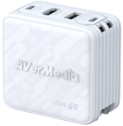 Picture of AVerMedia Ladedock, Core GO (GC313) White, 100W GaN, HDMI