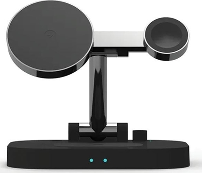 Attēls no Awei adowarka indukcyjna AWEI W22 15W Fast Charging 4w1 czarny/black