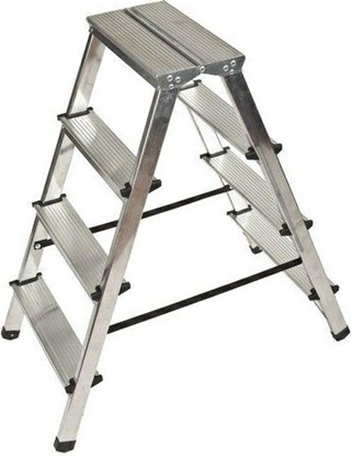 Picture of AWTools AW DRABINA TABORET 4 STOPNIE 125KG AW23004