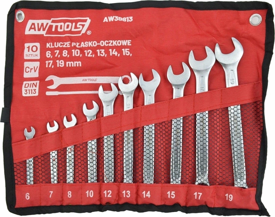 Изображение AWTools AW KLUCZ PASKO-OCZKOWY KPL.10szt./6mm-19mm