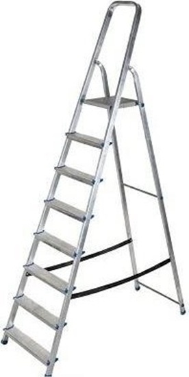 Изображение AWTools AWTOOLS DRABINA ALUMINIOWA WOLNOS. 8ST.150KG