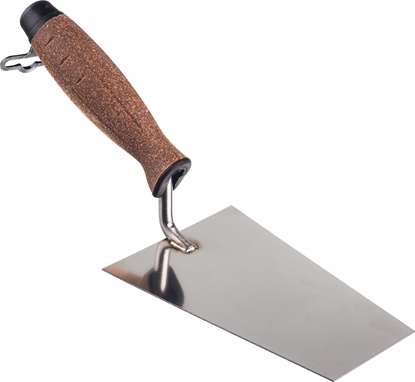 Attēls no AWTools AWTOOLS KIELNIA TRAPEZOWA NIERDZEWNA 150mm UCHWYT Z KORKA