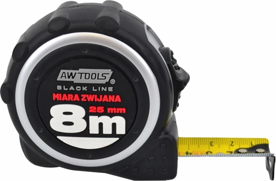 Изображение AWTools AWTOOLS MIARA ZWIJANA ABS TPR 8m/ 25mm AWBL25426