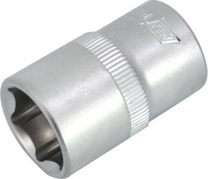 Picture of AWTools AWTOOLS NASADKA SZECIOKTNA 1/2"  KRÓTKA 21mm BLACK LINE