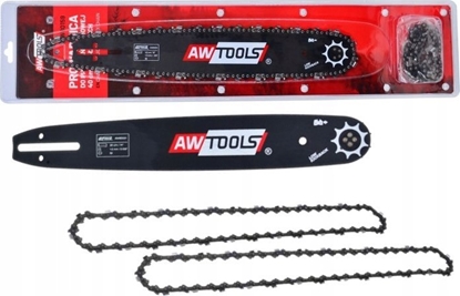 Picture of AWTools AWTOOLS PROWADNICA+2xACUCH 40cm/56/3/8"/1,3