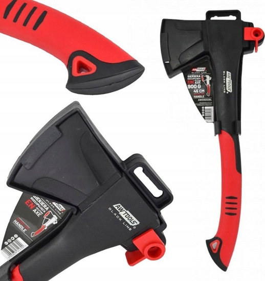 Изображение AWTools AWTOOLS SIEKIERA Z KLINEM  900g PENY KOMPOZYT BLACK LINE