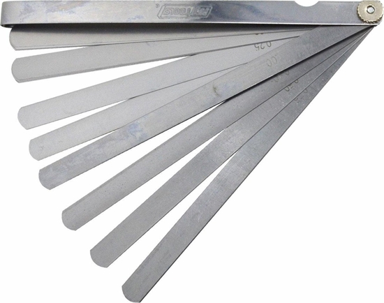 Изображение AWTools AWTOOLS SZCZELINOMIERZ 200mm 17 LISTKÓW 0.02-1.0mm RÓWNOLEGY