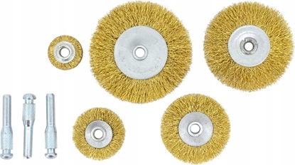 Изображение AWTools AWTOOLS SZCZOTKA DRUCIANA OKRGA 5szt.