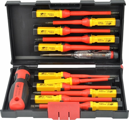 Изображение AWTools AWTOOLS ZESTAW WKRTAKÓW IZOLOWANYCH 1000V VDE S2/13SZT.
