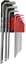 Picture of AWTools klucze imbusowe 9 sztuk z kul (AW35016)