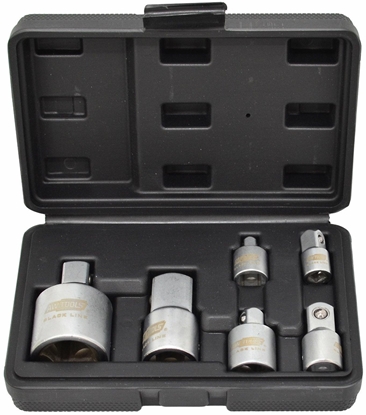 Изображение AWTOOLS ZESTAW REDUKCJI UDAROWYCH  6szt. CRV BLACK LINE