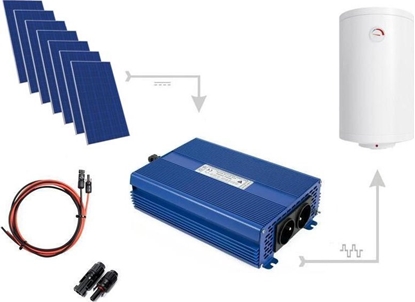 Picture of AZO Digital Zestaw do grzania wody w bojlerach 7xPV Mono 3000 ECO Solar Boost