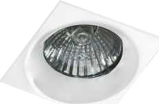 Picture of Azzardo Oprawa podtynkowa kwadratowa biaa AZzardo IVO SQUARE 1 AZ1825