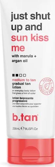 Picture of B.tan b.tan gradual lotion just shut up & sunkiss me ... medium to tan 236ml