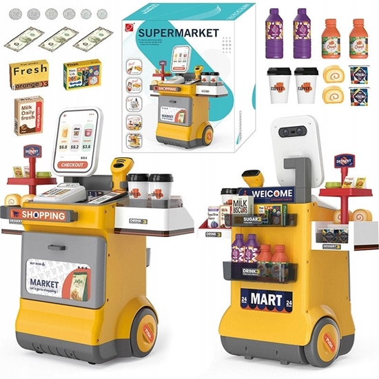 Изображение B45E INTERAKTYWNY SUPERMARKET WÓZEK       DWIK KASA