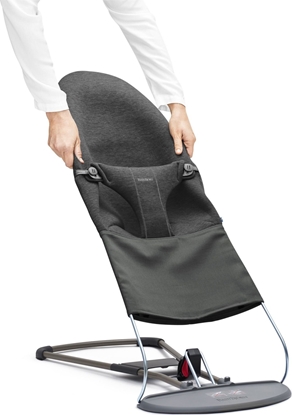 Picture of BabyBjorn Poszycie do leaczka Balance Bliss Ciemny szary, 3D Jersey