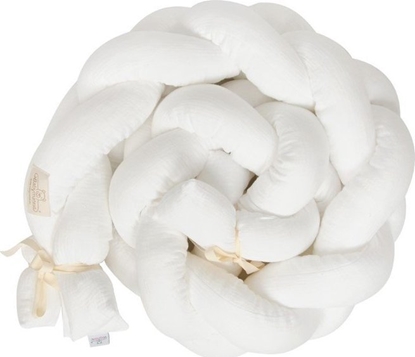 Attēls no BabyMatex Ochraniacz 30 x 200 do óeczka Warkocz Muslin 01