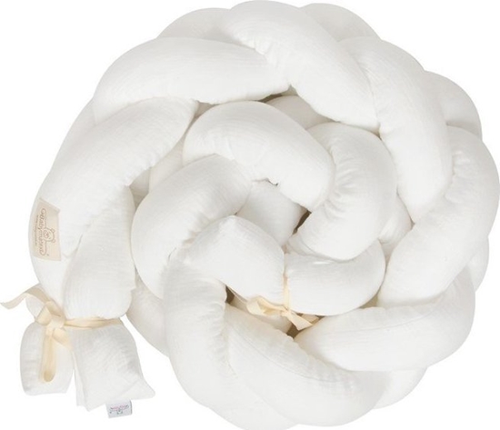 Picture of BabyMatex Ochraniacz 30 x 200 do óeczka Warkocz Muslin 01