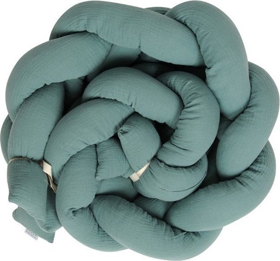 Picture of BabyMatex Ochraniacz 30 x 200 do óeczka Warkocz Muslin 34