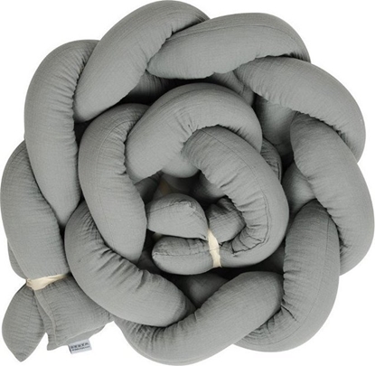 Attēls no BabyMatex Ochraniacz 30 x 200 do óeczka Warkocz Muslin 44