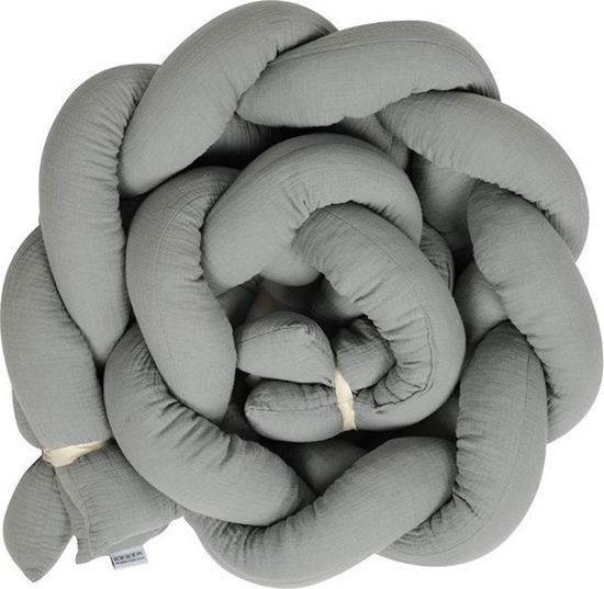 Picture of BabyMatex Ochraniacz 30 x 200 do óeczka Warkocz Muslin 44