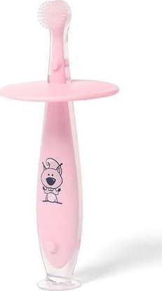 Picture of BabyOno 551/02 SZCZOTKA BEZPIECZNA DO ZBÓW 6+ RÓOWA