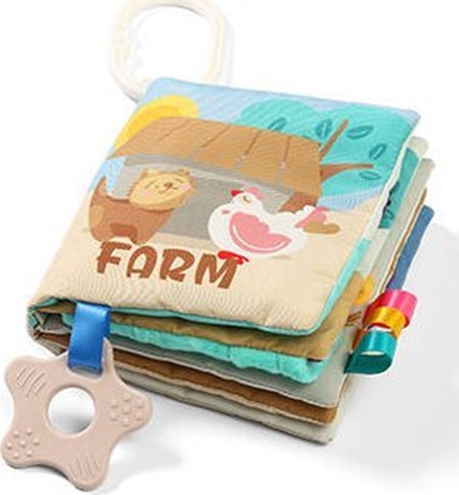 Изображение BabyOno Ksieczka sensoryczna Farm (1512)