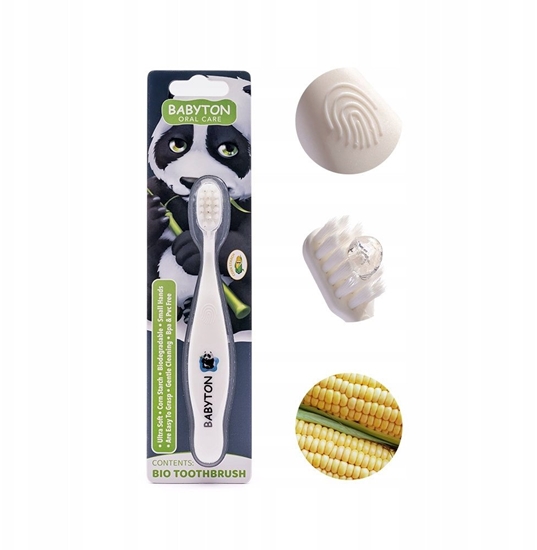 Picture of Babyton, Bio Szczoteczka do zbów, Panda, 12m+