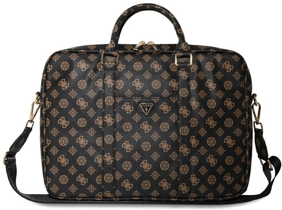 Picture of Guess Peony Front Pocket & Zipper Triangle Logo Computer Bag for 16"