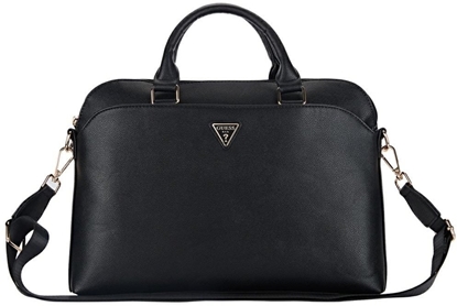 Изображение Guess PU Grained Triangle Logo Computer Bag for 15"
