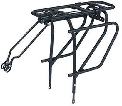 Attēls no Baganik tylny BASIL UNIVERSAL CARGO CARRIER MIK 26"-29", MIK System, matt black (NEW 2025)